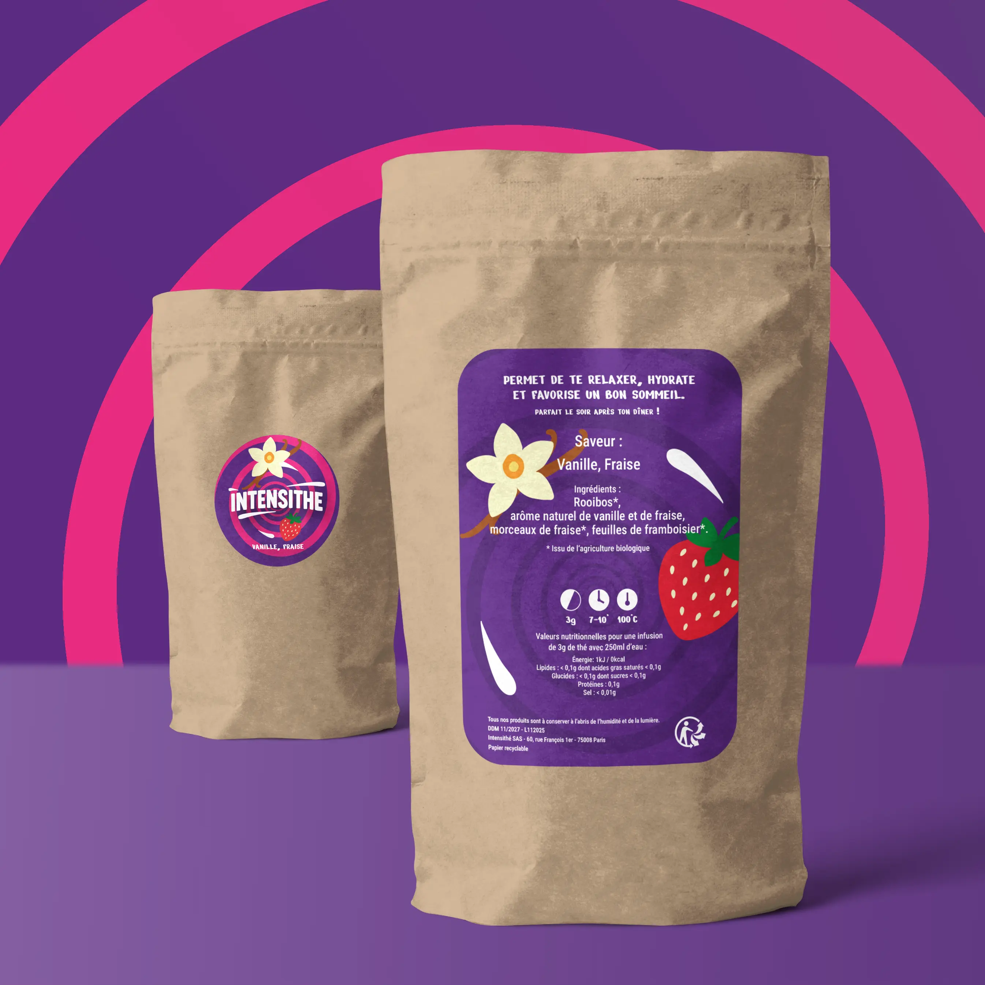 Rooibos Vanille Fraise