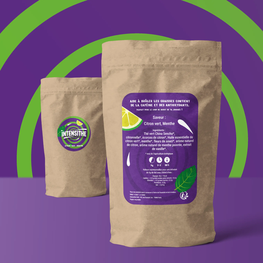Thé Vert - Citron Vert • Menthe Intensithé