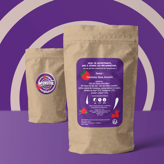 Thé Blanc - Framboise • Rose • Groseille Intensithé